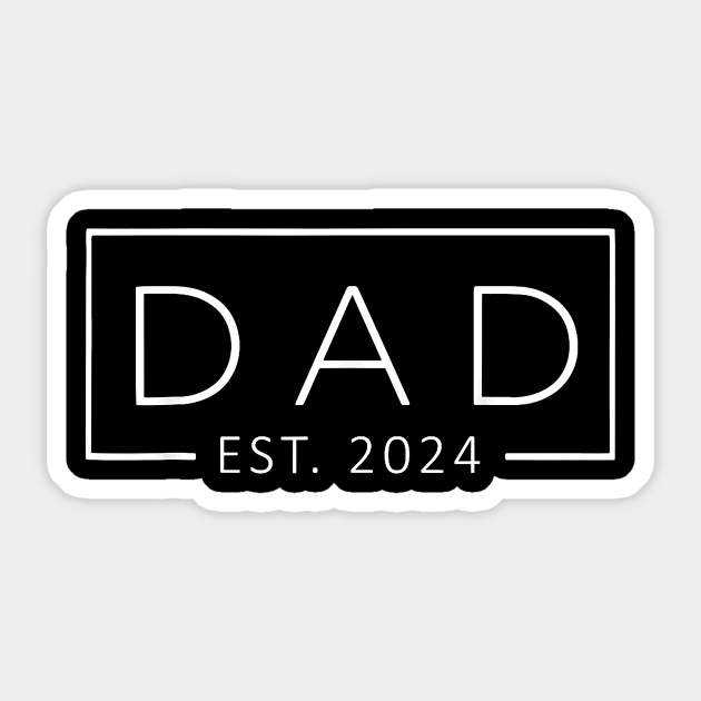 Dad Est 2024 Promoted to Daddy 2024 Pregnancy Announcement New Dad